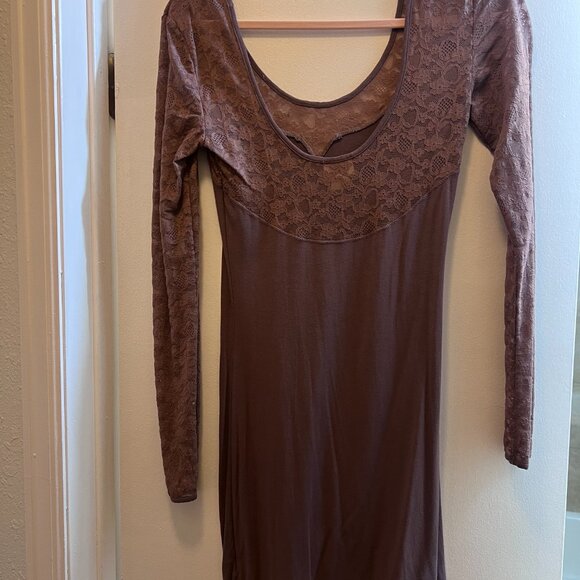 Free People purple bodycon dress - Picture 7 of 7
